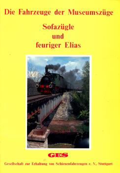 Die Fahrzeuge der Museumszüge Sofazügle und feuriger Elias