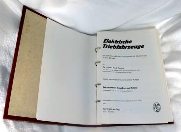 Elektrische Triebfahrzeuge 3 Bände komplett