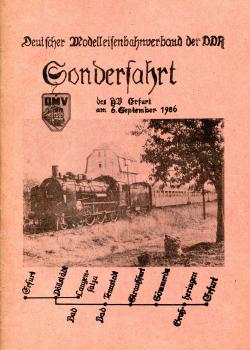 DMV Sonderfahrt Erfurt – Straußfurt – Erfurt 1986