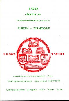 100 Jahre Nebenbahnstrecke Fürth – Zirndorf