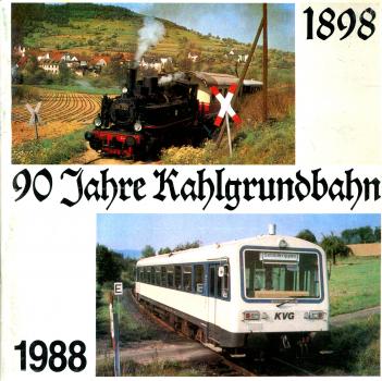 90 Jahre Kahlgrundbahn
