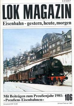Lok Magazin Heft 106, 01 / 1981