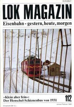 Lok Magazin Heft 112, 01 / 1982