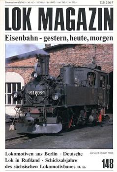 Lok Magazin Heft 148, 01 / 1988