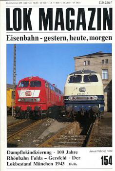 Lok Magazin Heft 154, 01 / 1989
