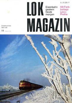 Lok Magazin Heft 58, 02 / 1973