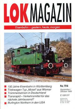 Lok Magazin Heft 194, 09 / 1995