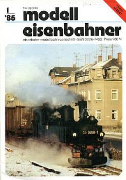 Der Modelleisenbahner Heft 01 / 1985