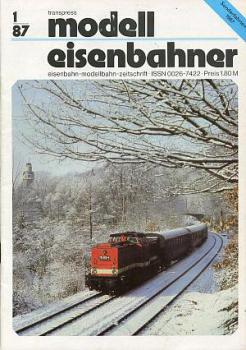 Der Modelleisenbahner Heft 01 / 1987