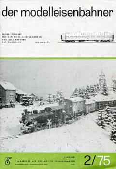 Der Modelleisenbahner Heft 02 / 1975