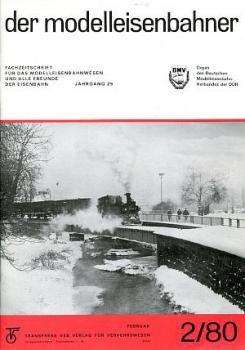 Der Modelleisenbahner Heft 02 / 1980