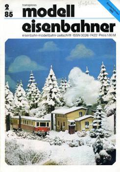 Der Modelleisenbahner Heft 02 / 1985