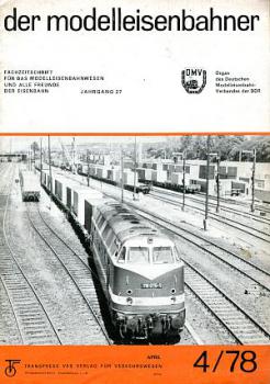 Der Modelleisenbahner Heft 04 / 1978