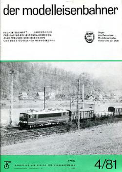 Der Modelleisenbahner Heft 04 / 1981