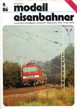 Der Modelleisenbahner Heft 04 / 1986