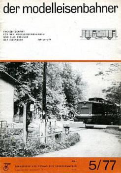 Der Modelleisenbahner Heft 05 / 1977
