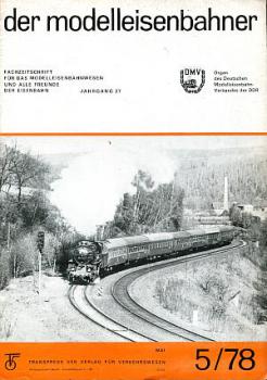 Der Modelleisenbahner Heft 05 / 1978
