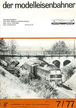 Der Modelleisenbahner Heft 07 / 1977
