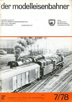 Der Modelleisenbahner Heft 07 / 1978