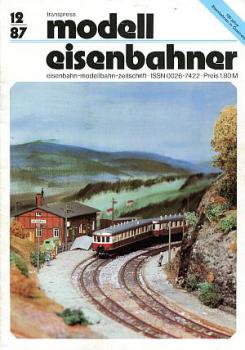 Der Modelleisenbahner Heft 12 / 1987