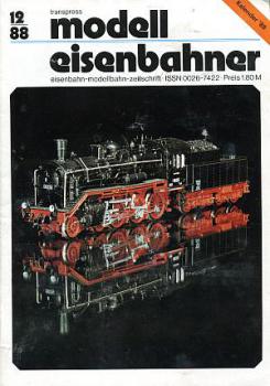 Der Modelleisenbahner Heft 12 / 1988
