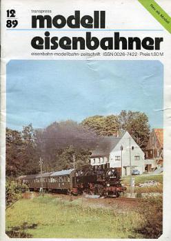 Der Modelleisenbahner Heft 12 / 1989
