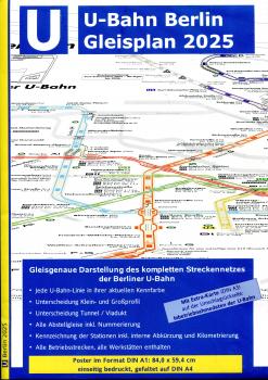 U-Bahn Berlin Gleisplan 2025