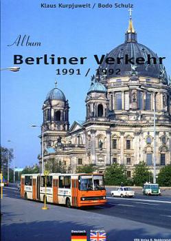 Album Berliner Verkehr 1991 / 1992