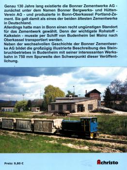 Preview: Die Bonner Zementwerke und die Werksbahn in den Kalksteinbrüchen Budenheim. Folge 2