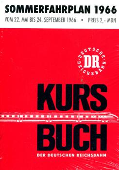 Kursbuch der Deutschen Reichsbahn - Sommerfahrplan 1966 (Reprint)