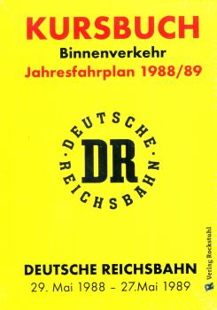 Kursbuch der Deutschen Reichsbahn 1989/1990 (Reprint)