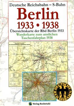Übersichtskarten Deutsche Reichsbahn – S-Bahn Berlin 1933 1938