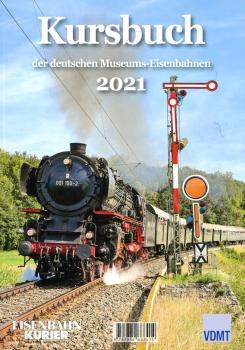 Kursbuch der deutschen Museums-Eisenbahnen 2021