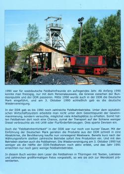 Feldbahnen in Thüringen zur Wendezeit