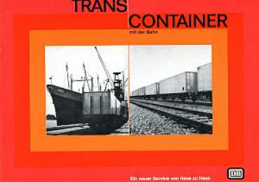 Trans Container mit der Bahn