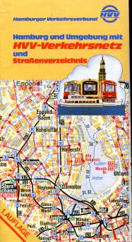 HVV Verkehrsnetz 1979