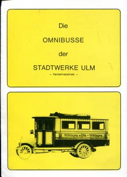 Die Omnibusse der Stadtwerke Ulm