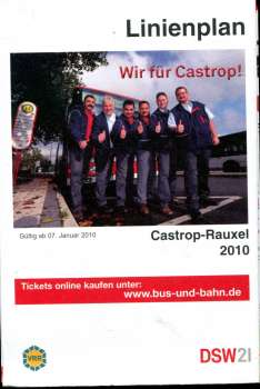 Linienplan Castrop-Rauxel 2010