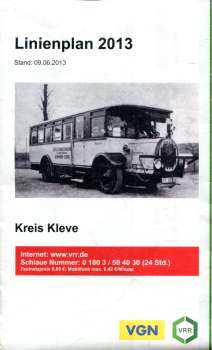 Linienplan Kreis Kleve 2013