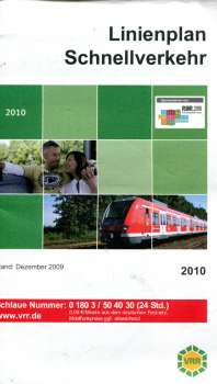 Linienplan Schnellverkehr VRR 2010