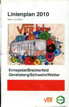 Linienplan Ennepetal Breckerfeld Gevelsberg Schwelm Wetter 2010