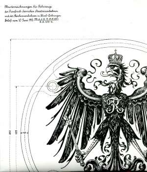 Karte Schilder und Anschriften auf den Betriebsmitteln der Ländereisenbahnen Reprint