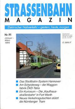 Strassenbahn Magazin Heft 91, 01 / 1994