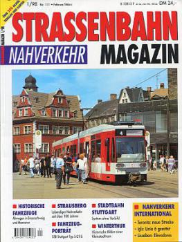 Strassenbahn Magazin Heft 01 /1998