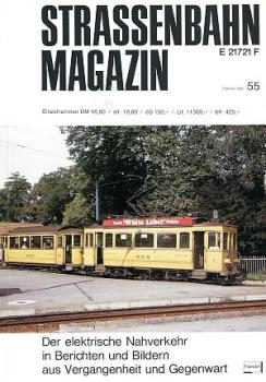 Strassenbahn Magazin Heft 55, 02 / 1985