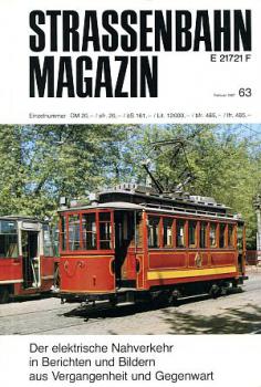 Strassenbahn Magazin Heft 63, 02 / 1987