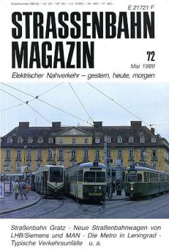 Strassenbahn Magazin Heft 72, 05 / 1989