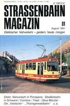 Strassenbahn Magazin Heft 81, 08 / 1991