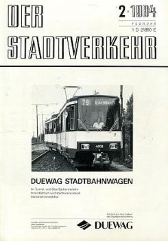 Der Stadtverkehr 02 / 1984