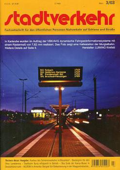 Der Stadtverkehr 03 / 2003